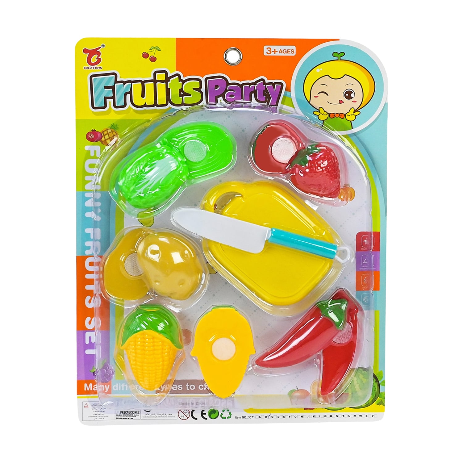 Дитячий ігровий набір Shantou Jinxing Fruits Party від 3 років (3371B)